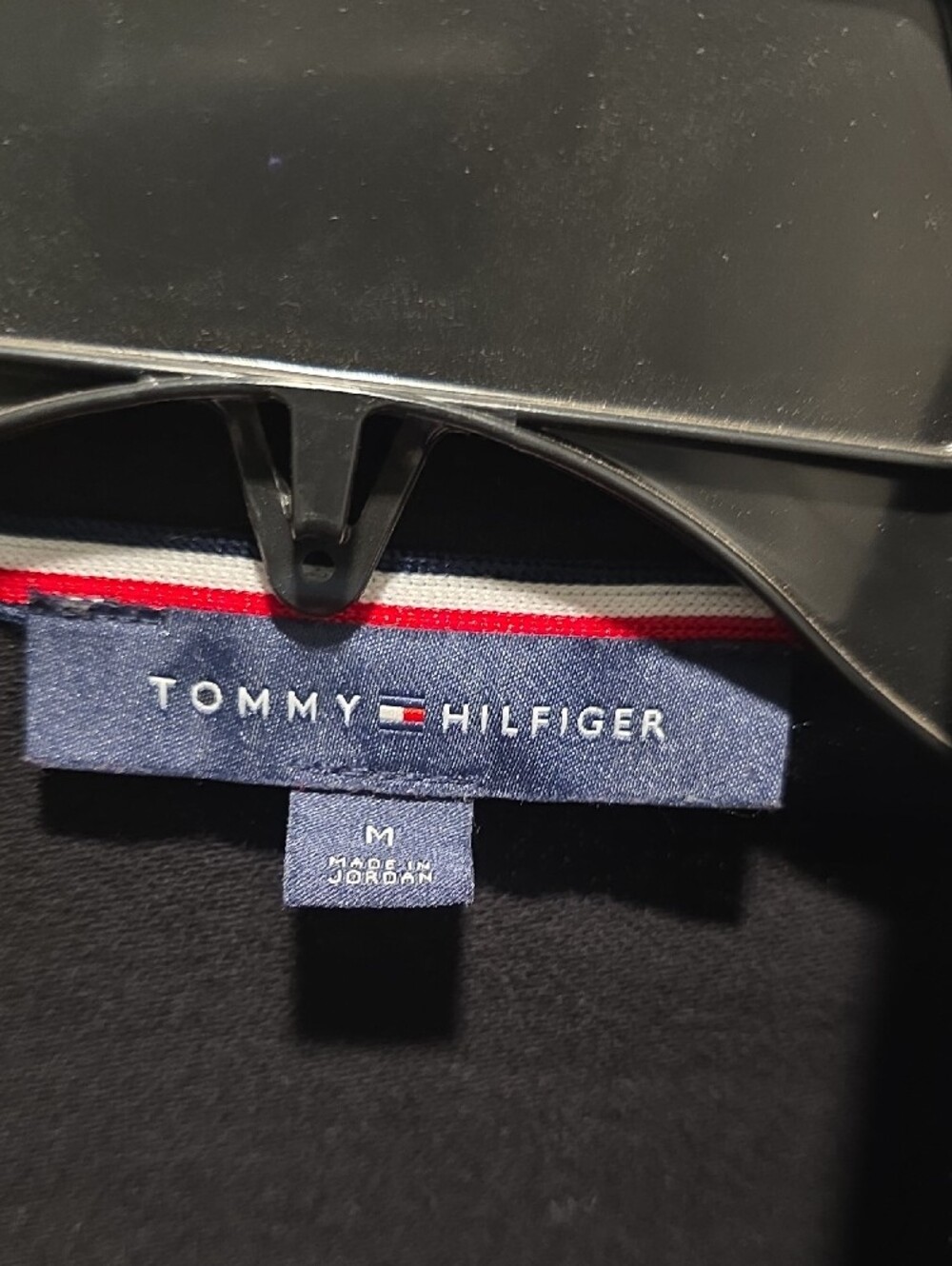 Tommy Hilfiger Black Military-Inspired Blazer - Picture 2 of 4